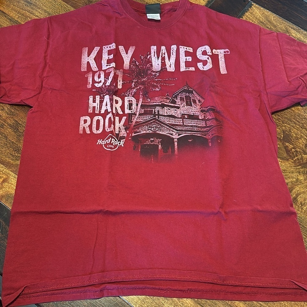 Hard Rock Cafe Key West T shirt as new condition size XL